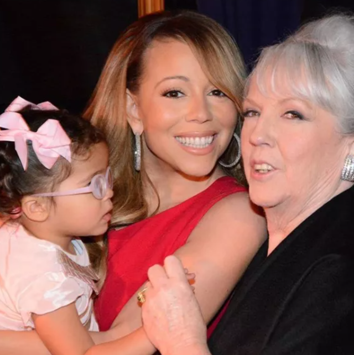 Mariah avec sa mère Patricia