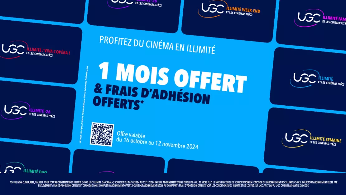 UGC : le bon plan ciné à ne surtout pas louper !