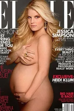 Jessica Simpson : enceinte et nue...