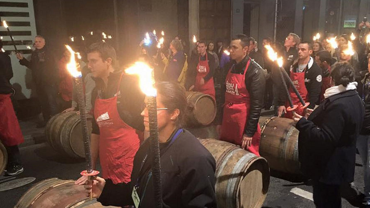 Le Beaujolais Nouveau arrive à Lyon