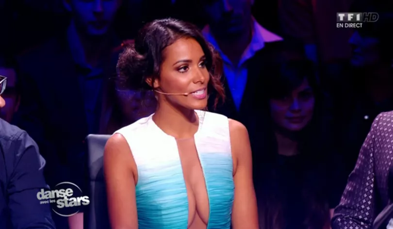 Le décolleté de Shy'm pendant "Danse avec Les Stars"