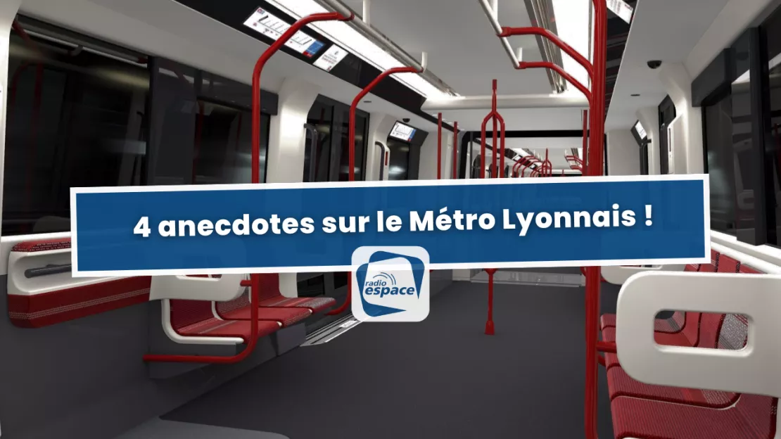 Découvrez 4 anecdotes sur le Métro Lyonnais !