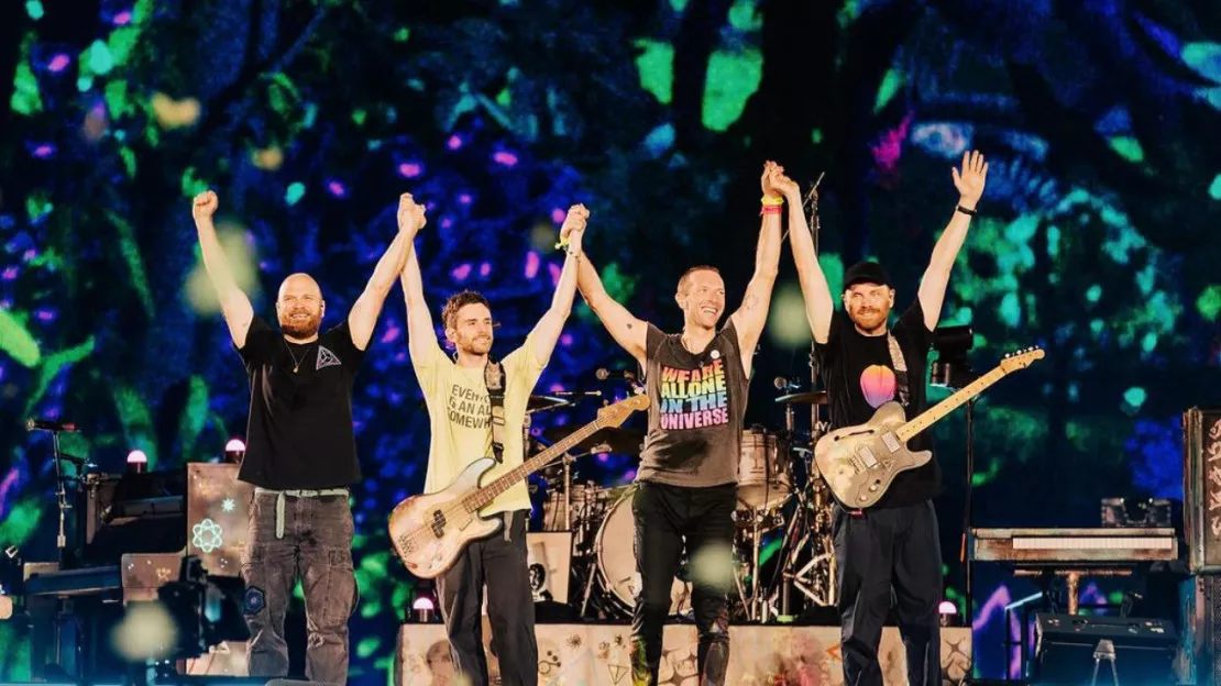 Coldplay : 7 millions d'arbres plantés grâce à la tournée !