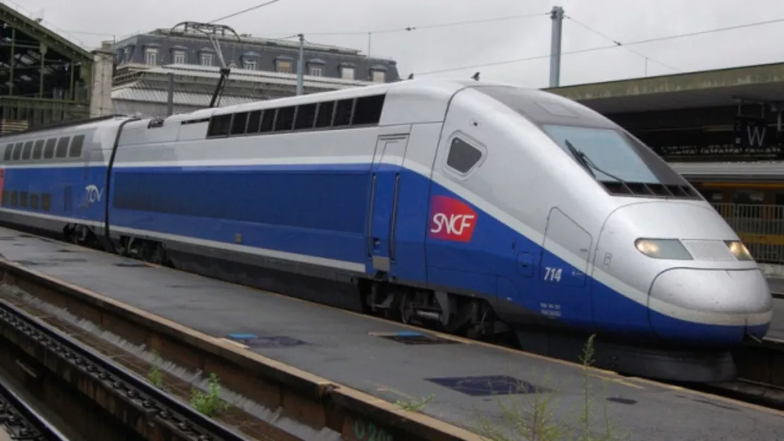 La circulation des TGV perturbée entre Lyon et Paris