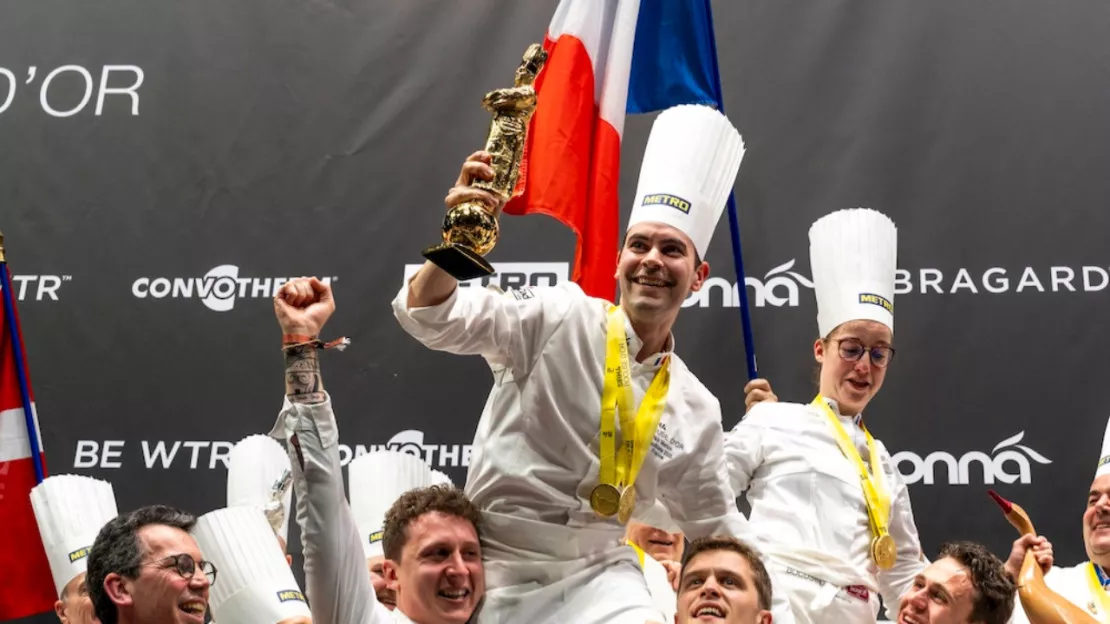 La France remporte le Bocuse d'Or à Lyon !