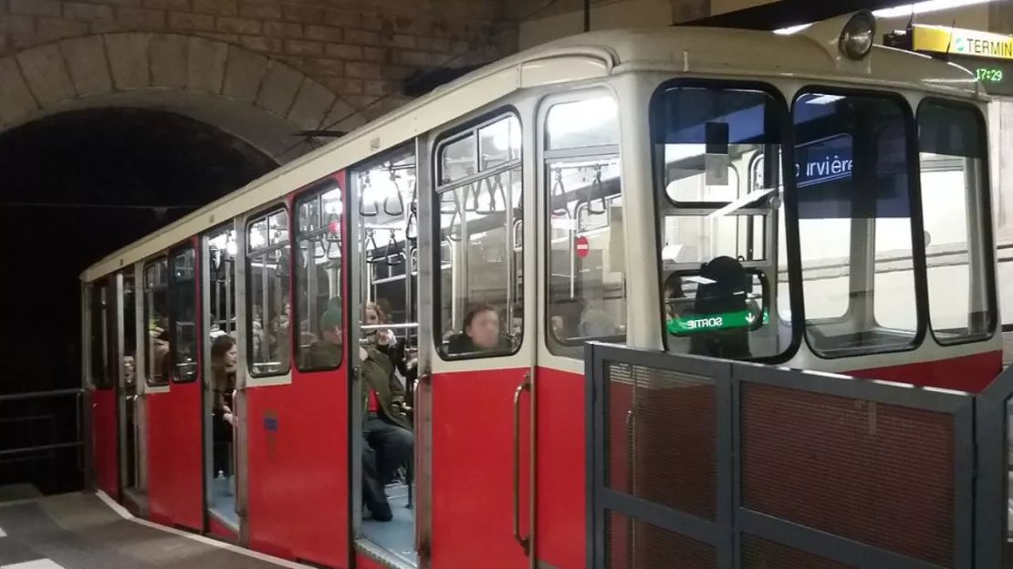 Le funiculaire Fourvière à l'arrêt plusieurs semaines