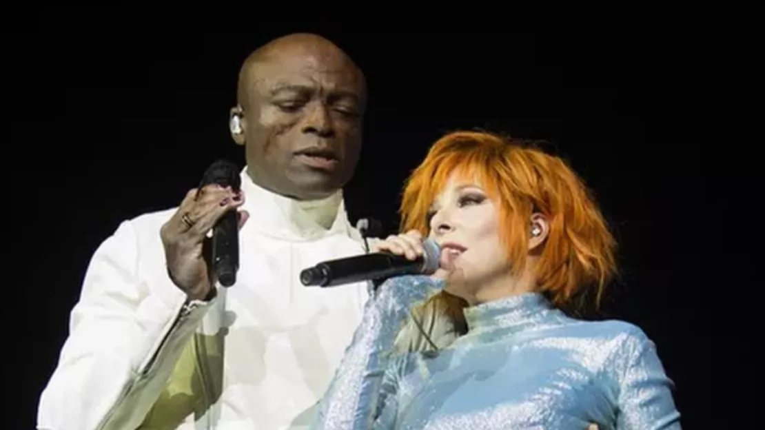 Le geste très sensuel de Mylène Farmer envers son partenaire de scène, Seal