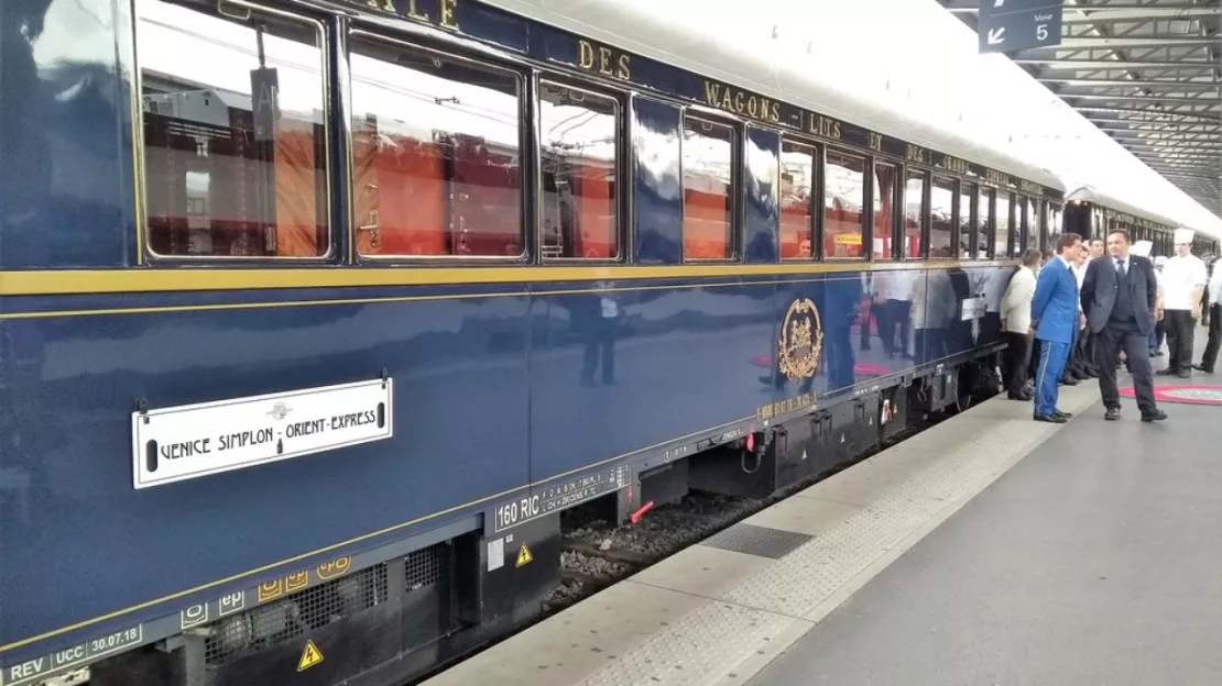 Le mythique train de l'Orient Express sera de passage à Lyon en 2025 !