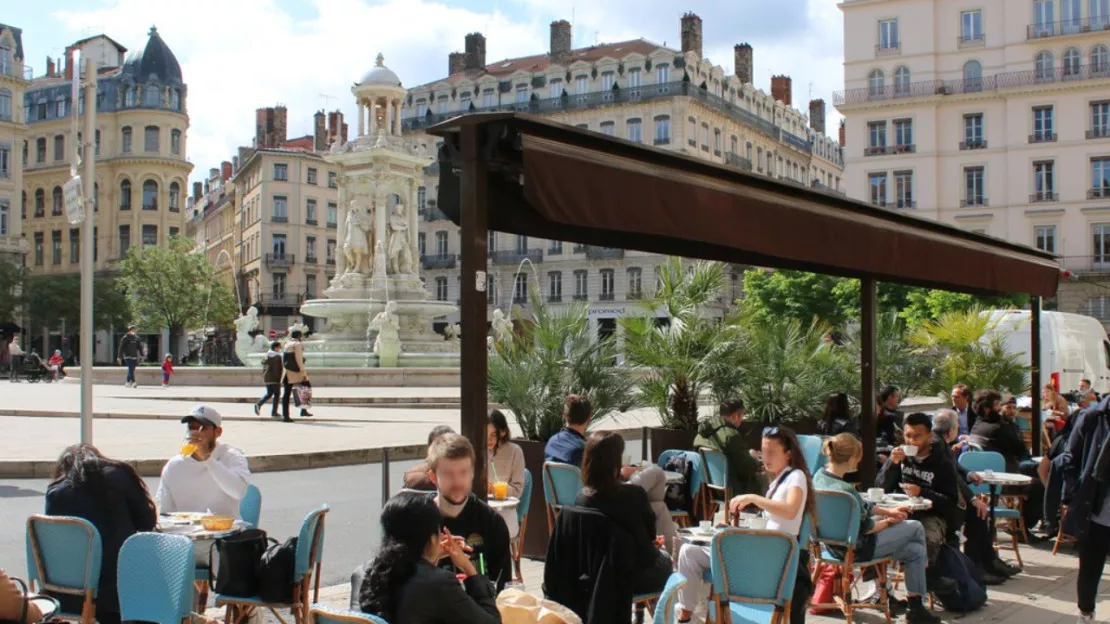 Les terrasses éphémères s'installent ce week-end à Lyon