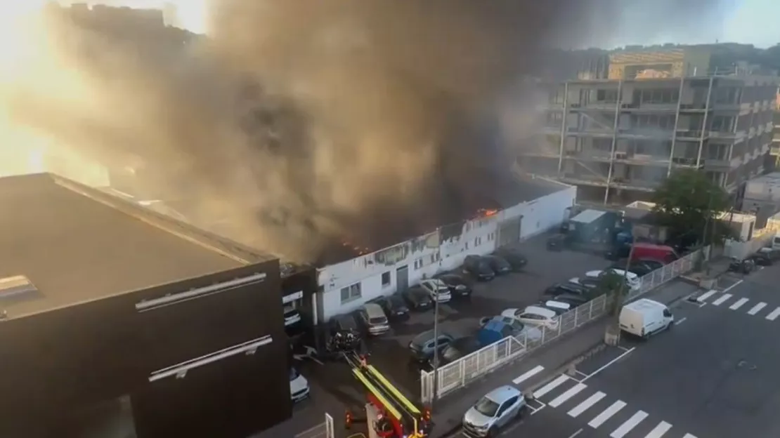 Lyon : incendie majeur dans une concession automobile, l'incendiaire présumé arrêté