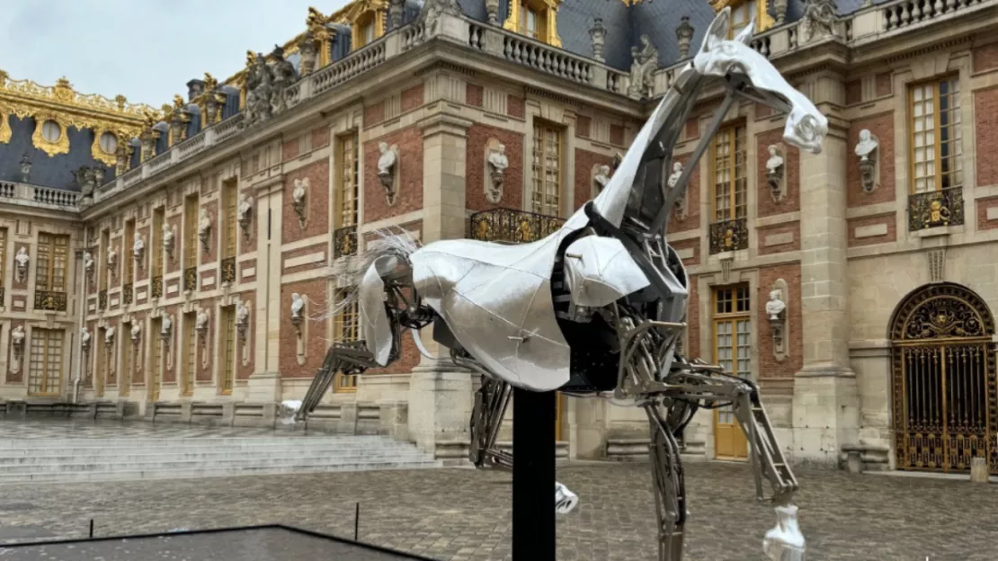 Zeus, le cheval métallique des Jeux Olympiques de Paris, va bientôt s'installer à Lyon !