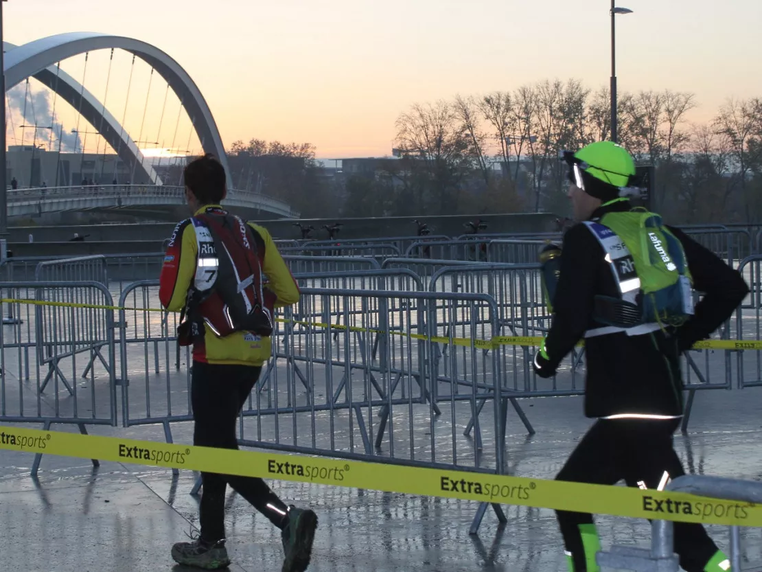 Deux vainqueurs de la 62e édition de la SaintéLyon en un peu plus de 5 heures