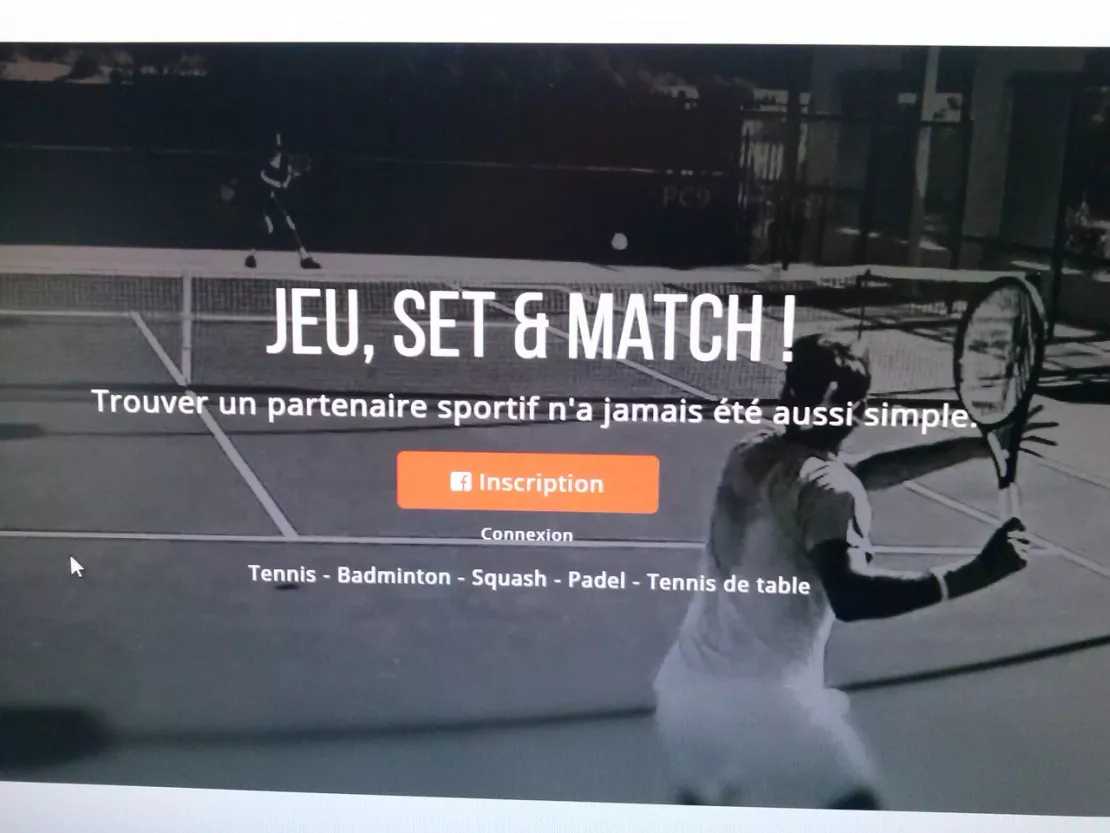 Des Lyonnais lancent un site de rencontres sportives spécial raquettes