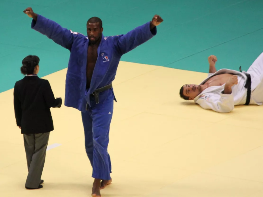 Teddy Riner ce dimanche à Lyon