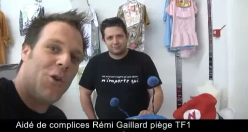 Rémi Gaillard piège TF1