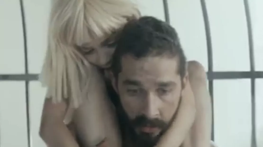 Maddie Ziegler et Shia Labeouf dans le nouveau clip de Sia